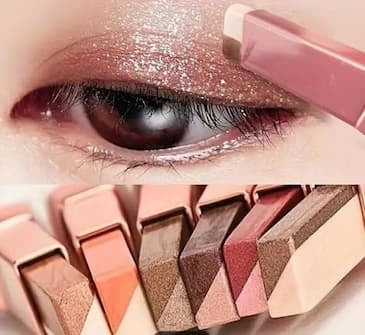 2-in-1 Double Color Gradient Velvet Eyeshadow Stick – Waterproof Shimmer Eye Makeup