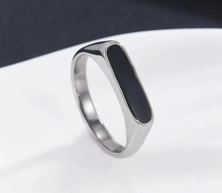 Titanium Italian Ring for Men