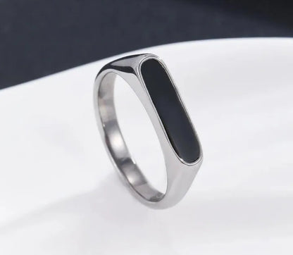 Titanium Italian Ring for Men