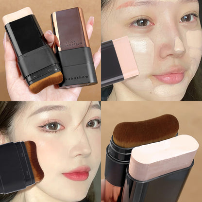 Korean 2-in-1 Anti-Wrinkle Waterproof Foundation Stick