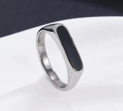 Titanium Italian Ring for Men