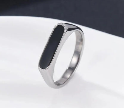 Titanium Italian Ring for Men