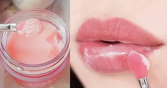 Pink Honey Peach Lip Oil & Moisturizing Lip Mask – Nourishing Lip Care