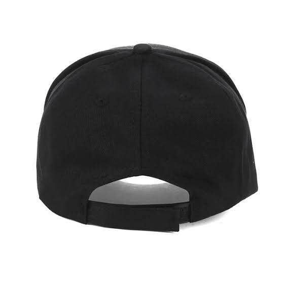 BMW Men's Adjustable Black Capa