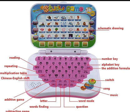 Kids Educational Learning Laptop Toy – 5 Learning Modes for Boys & Girls