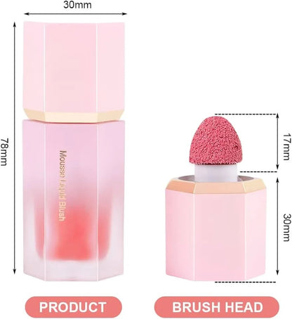 Beautious Air Cushion Liquid Blush – Natural Long-Lasting Matte Cheek Blusher (Pack of 1)