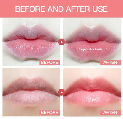 Pink Honey Peach Lip Oil & Moisturizing Lip Mask – Nourishing Lip Care