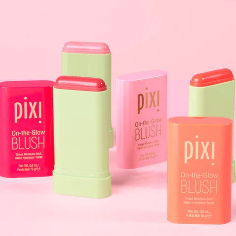 Glow Blush Tinted Moisture Stick for Cheeks – Cool Shade, Long-Wearing Makeup Blusher