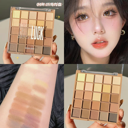 25 Colors Pearly & Matte Eyeshadow Palette – Long-Lasting Shimmer Eye Makeup